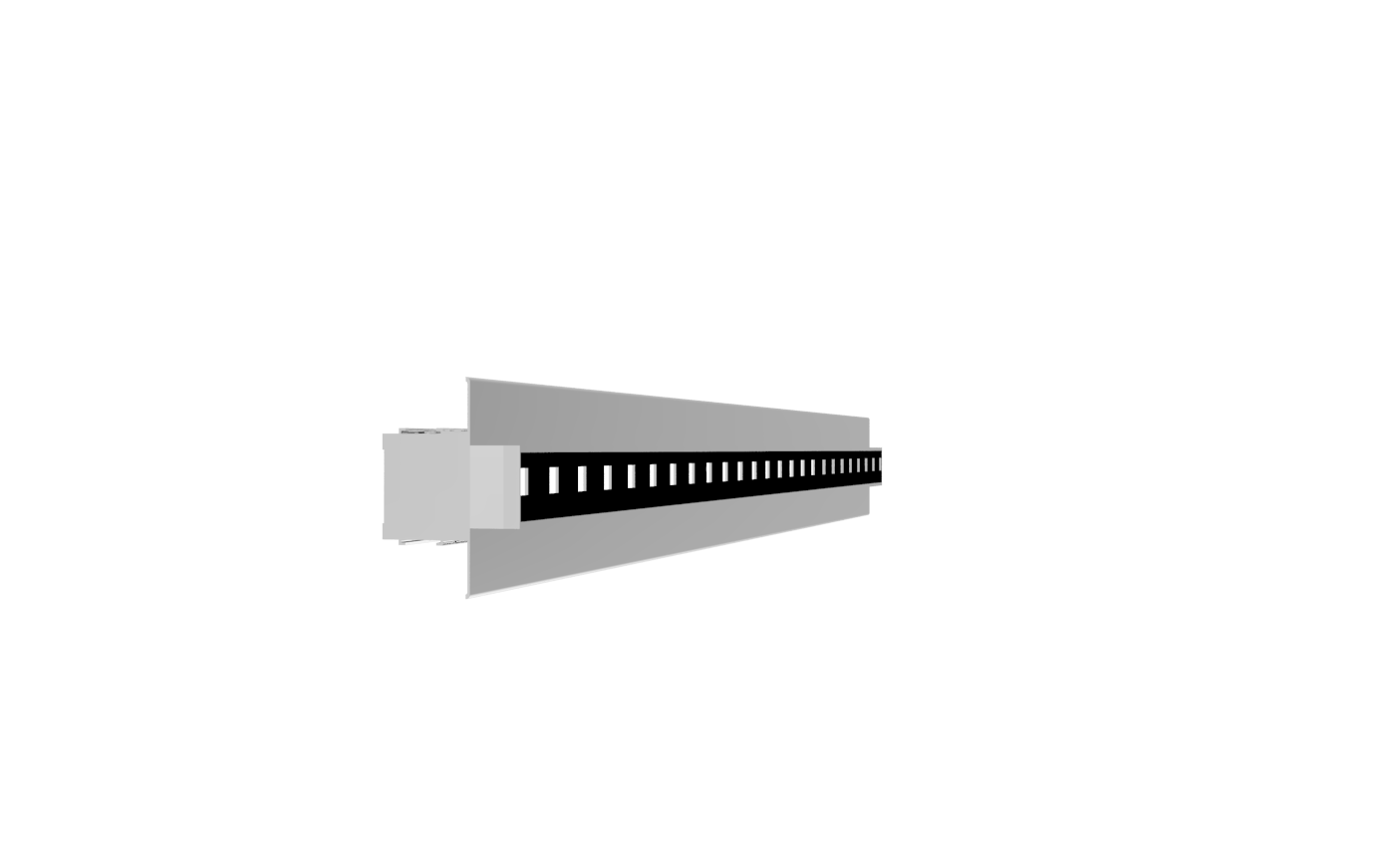 DSL01-LB Gizli Tavan Tipi Slot Difüzör